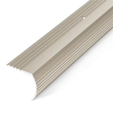 Bande transition marche alu gris mat 1-1/16 x 36 po
