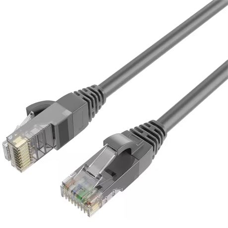 Câble Ethernet haute vitesse CAT 6, 75 pi - gris