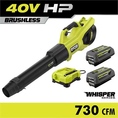 Souffleur RYOBI 40V 190 MPH 730 CFM