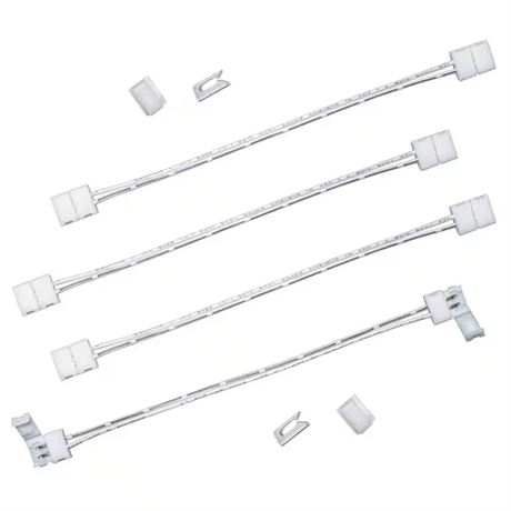 Connecteurs ruban LED 6 po lot de 4
