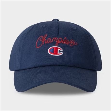Casquette baseball adulte Champion Script Jersey - marine