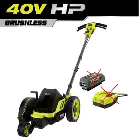 LIRE DESCRIPTION - Bordureuse sans fil 40V HP 9 po brushless