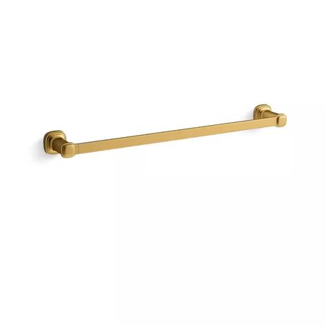 Barre porte-serviettes Numista 24 po laiton brossé moderne
