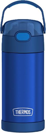 VOIR PHOTOS - Bouteille Thermos FUNtainer 12 oz inox isolée paille enfants
