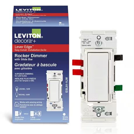 Gradateur Leviton Decora DEL/INC