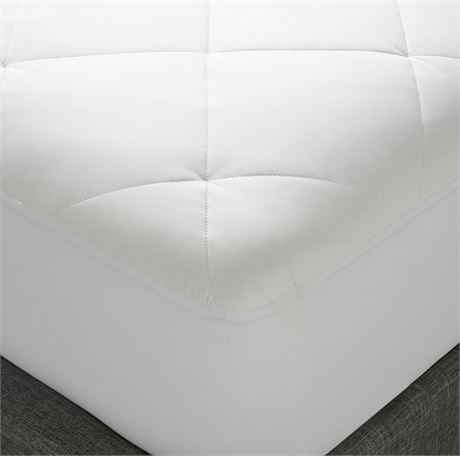 QUEEN - Surmatelas Serta Total Protection blanc imperméable antimicrobien