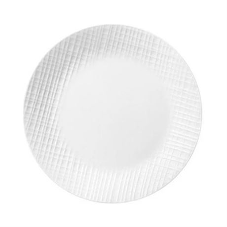 LOT DE 7 - Assiette à dîner verre gaufrée Corelle Linen Weave 10,25 po