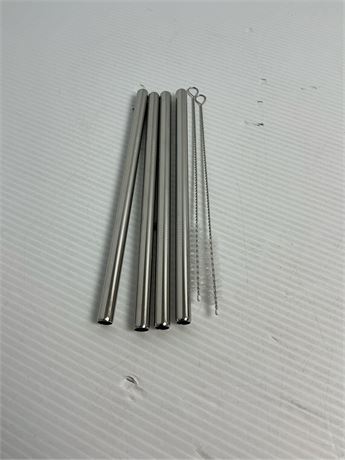 Pailles acier lot 4 pour bouteiles Owala (sans bouteille)