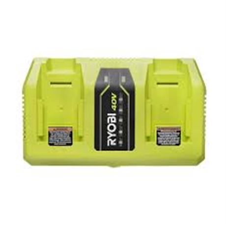 Chargeur rapide RYOBI 40V double port OP409A
