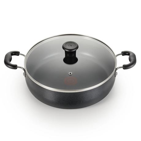 Poêle profonde quotidienne T-Fal Essentials 12 po avec couvercle