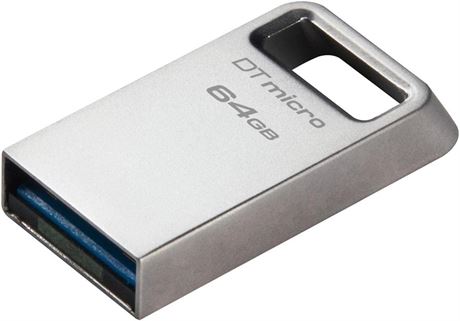 Clé USB Kingston DataTraveler Micro 64GB métal
