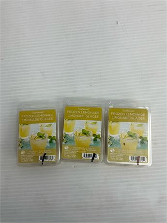 Cubes de cire parfumés, ens. de 3