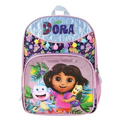 Sac à dos Dora enfants 16 po - violet