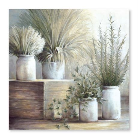 Toile murale COURTSIDE MARKET Potted Plant II 36 x 26 po