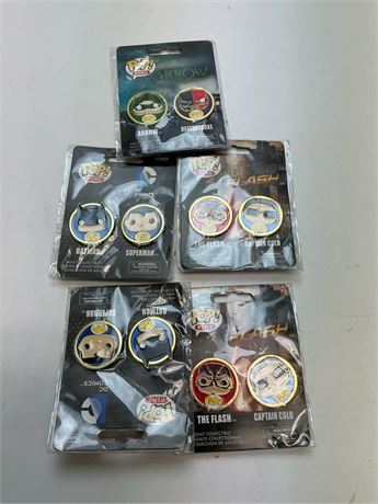 Ensemble de broches Funko Pop! Pins – lot de 5