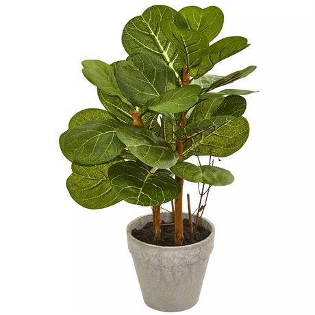Plante ficus artificielle 22 po