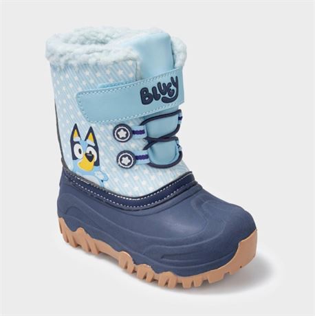 Bottes d'hiver Bluey tout-petits - bleu 8T