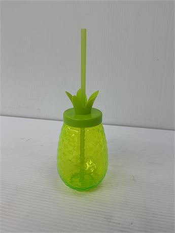 Gobelet ananas Mainstays avec paille