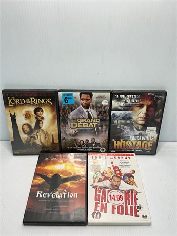 Lot de 5 films