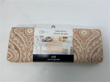 Chemin de table réversible Mainstays 14 x 72 po