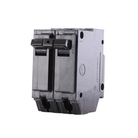 Disjoncteur 2 pôles enfichable GE Q Line 15A