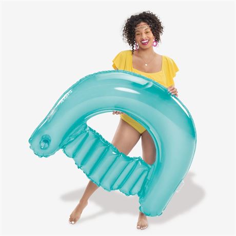 Funsicle — Fauteuil gonflable Chill-Out 4 pi bleu lagon
