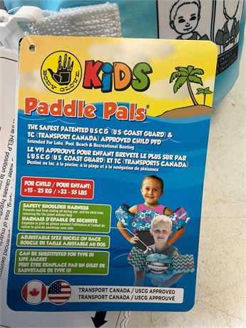 Veste de sauvetage enfant approuvée Garde côtière 15 à 25 kg