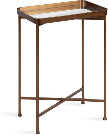 Table plateau miroir Kate and Laurel Celia