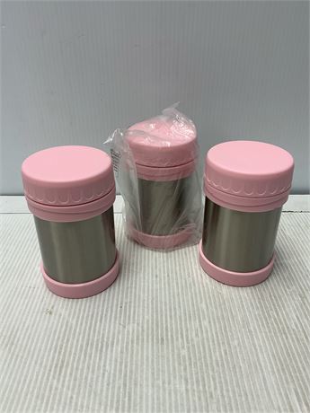 LOT DE 3 - Bocal à aliments Mainstays 11,84 oz liq