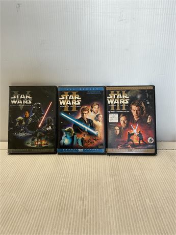 3 films Star Wars EN