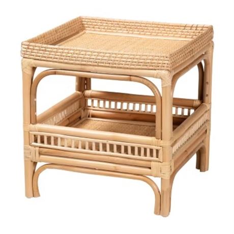 Table d'appoint en rotin Lombok