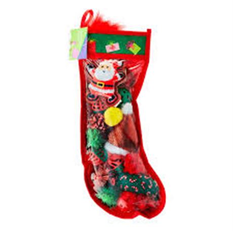 Ensemble jouets chat Noël Vibrant Life 18 pcs