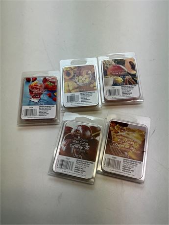 Lot de 5 cubes de cire parfumée Mainstays assortis