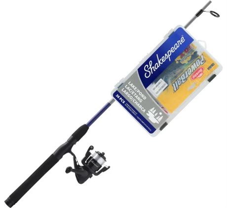 Canne et moulinet pêche Shakespeare combo