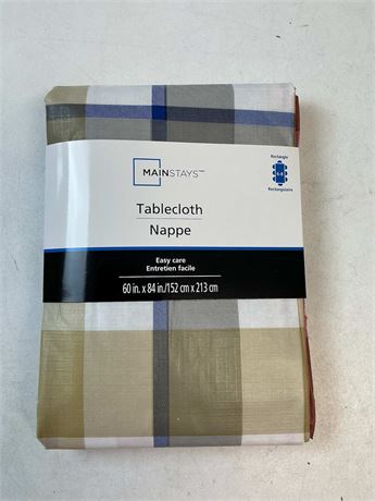 Nappe vinyle imperméable à carreaux