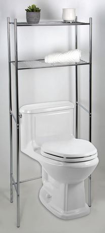 Gain de place toilette Era Aquarius chrome 3 niveaux 23,43 po