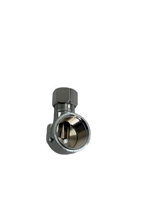 Adaptateur alimentation eau laiton 1/2 po compression/FIP