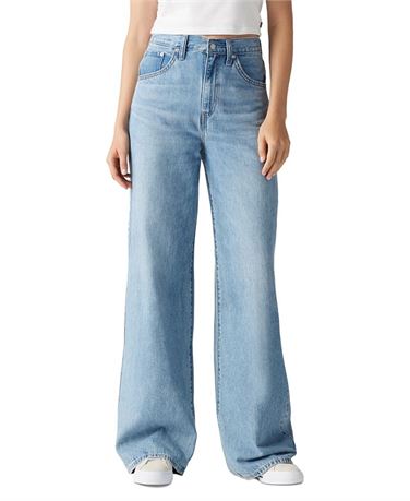TALLE 29 - Jeans baggy léger Levi's femmes taille cinch - bleu
