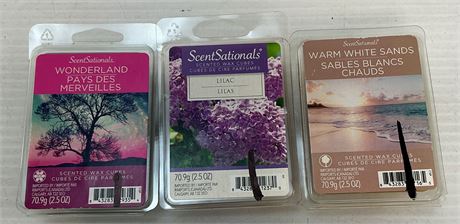 Ens. 3 cubes de cire ScentSationals