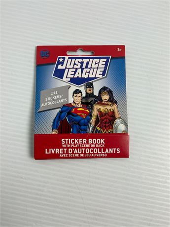 Livres d’autocollants Justice League lot de 2