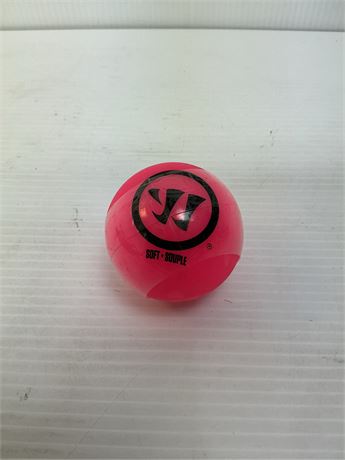 Balle hockey dek Warrior plastique souple 50 g
