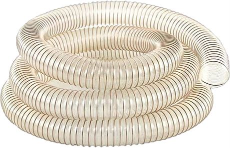 Boyau flexible PVC fil acier polyuréthane plaqué cuivre transparent