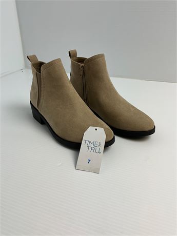 Bottines femme Time and Tru taille 7