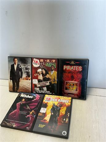 Lot de 5 films