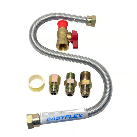 Trousse raccord gaz appareils Mr. Heater 18 po laiton