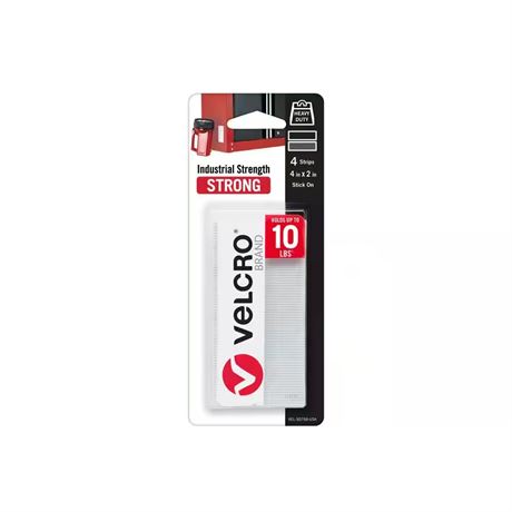 Bandes adhésives industrielles 4 x 2 po (lot de 6)