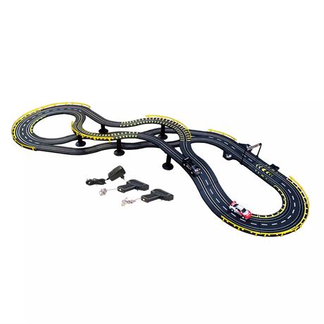 Circuit voitures de course Golden Bright Furious Challenger électrique