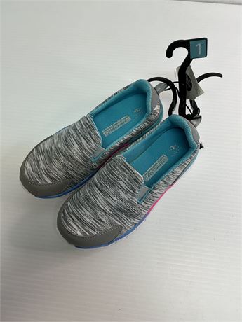 Souliers gris bleu fille Athletic Works 1