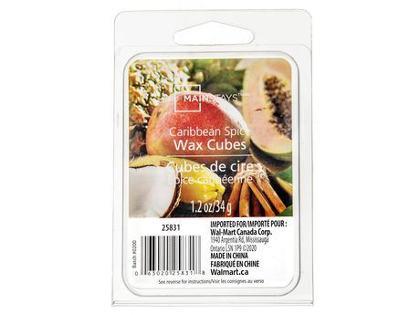 LOT DE 5 - Cire parfumée Mainstays