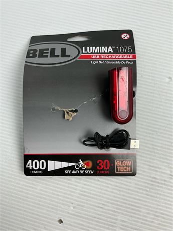Lumière vélo Bell Lumina rouge